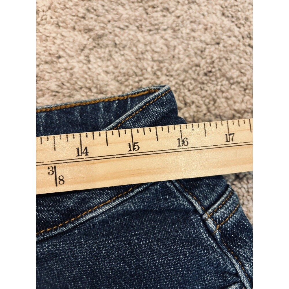 NWT Quince Women’s Bella Stretch Jeans Barrel Obsidian Blue 32 waist 26 inseam - Picture 3 of 8